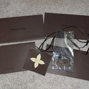 Louis Vuitton receipt holder